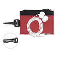 Mobile Tech Earbud Kit in Travel ID Wallet